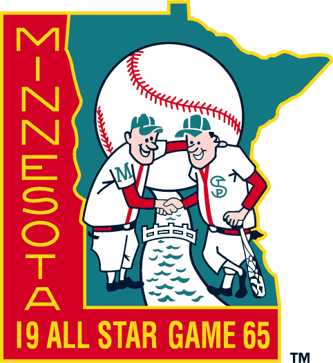 MLB All-Star Game 1965 Primary Logo iron on heat transfer